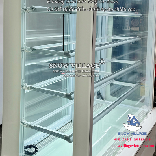 Tủ bánh 5 tầng 1.5m GB-350-4L.Z5
