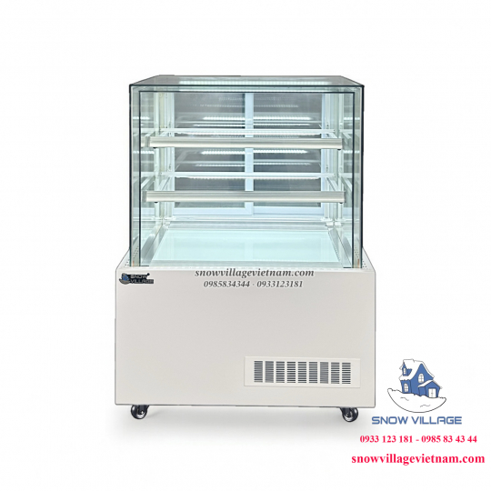 Tủ bánh kem thiết kế 90cm 3 tầng DG-900