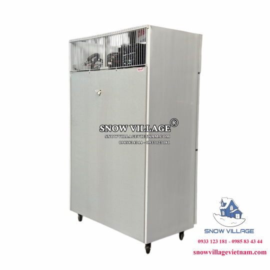 Tủ đông 4 cánh inox quạt lạnh SLLDZ4-820LD