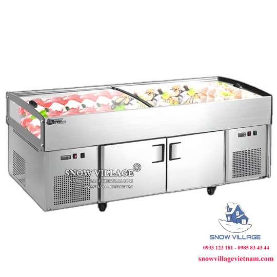Tủ trưng bày hải sản AD-1.8