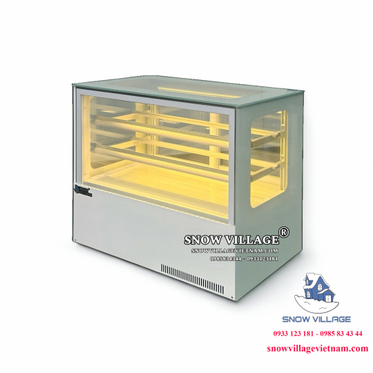 Tủ mát để bàn kính vuông 90cm GB-120V