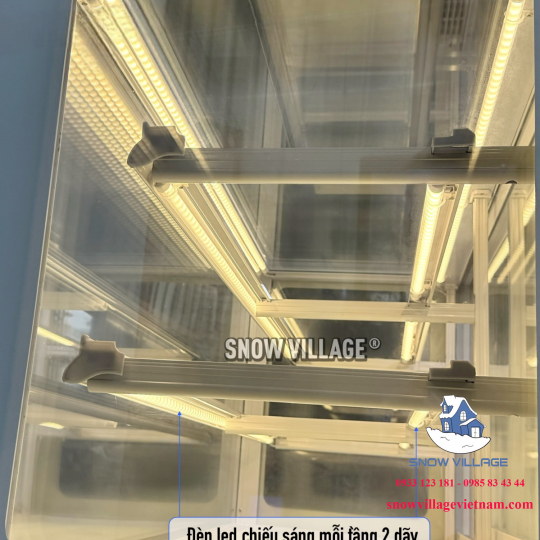 Tủ bánh 3 tầng 1.5m GB-350-4L.Z