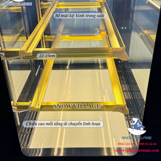 Tủ bánh 3 tầng 1.8m GB-500-4L.Z