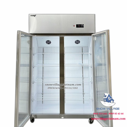 Tủ mát inox 2 cửa LC-1200CF