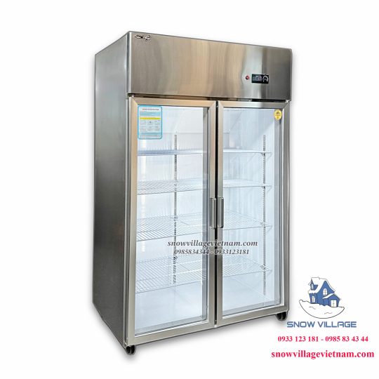 Tủ mát inox 2 cửa LC-1200CF