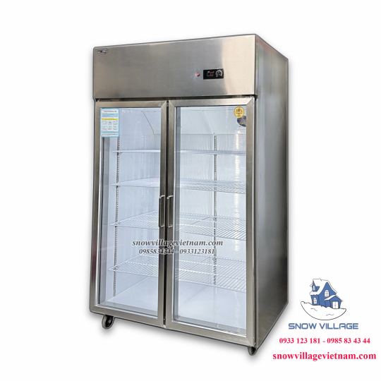 Tủ mát inox 2 cửa LC-1200CF
