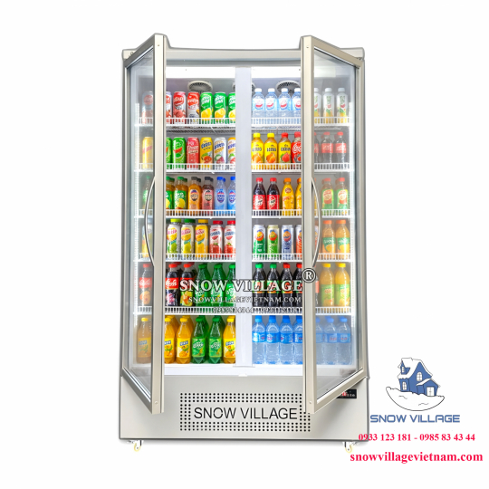 Tủ mát 2 cửa kính 