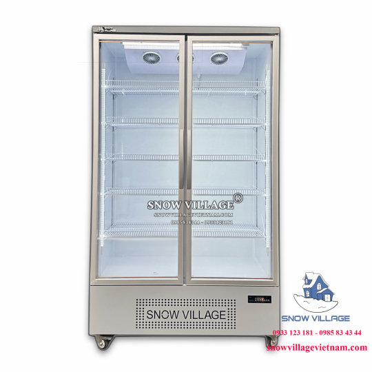 Tủ mát 2 cửa kính 