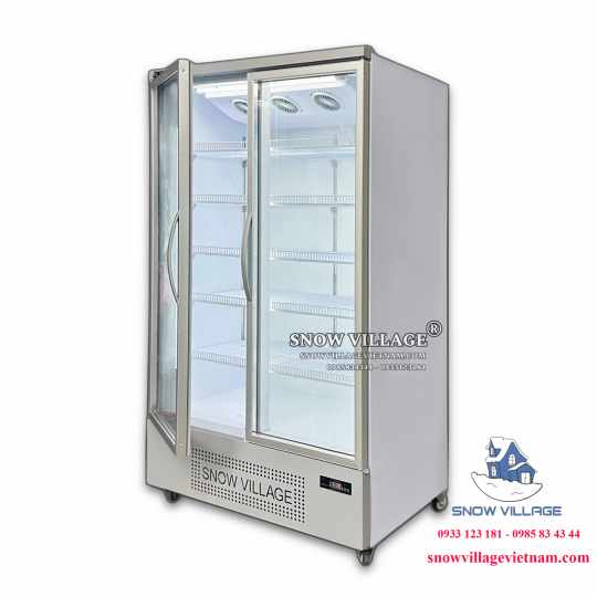 Tủ mát 2 cửa kính 