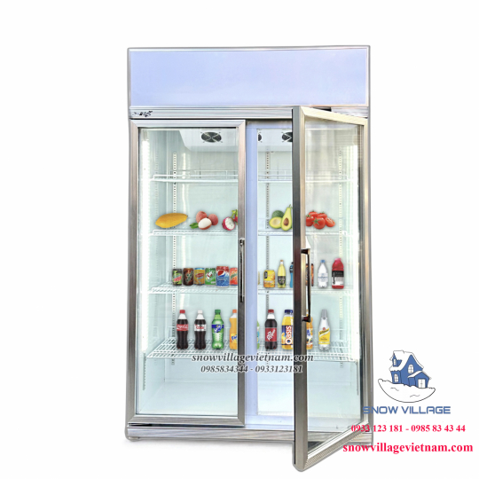Tủ mát 2 cửa kính cao cấp LC-1260FA