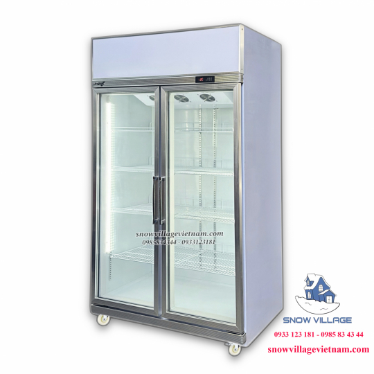 Tủ mát 2 cửa kính cao cấp LC-1260FA