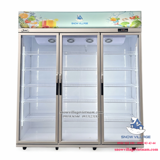 Tủ mát trưng bày 3 cửa (Quạt lạnh) LC-1800AF