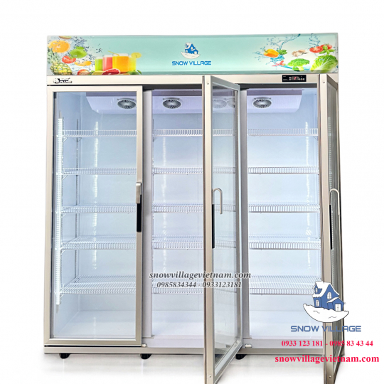 Tủ mát trưng bày 3 cửa (Quạt lạnh) LC-1800AF