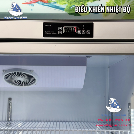 Tủ mát trưng bày 3 cửa (Quạt lạnh) LC-1800AF