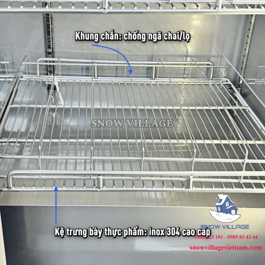 Tủ mát trưng bày bia - nước ngọt LC-1800B