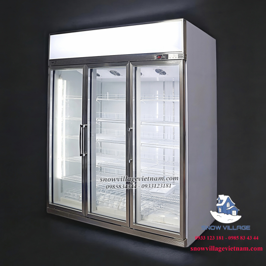 Tủ mát 3 cửa kính cao cấp LC-1860FA