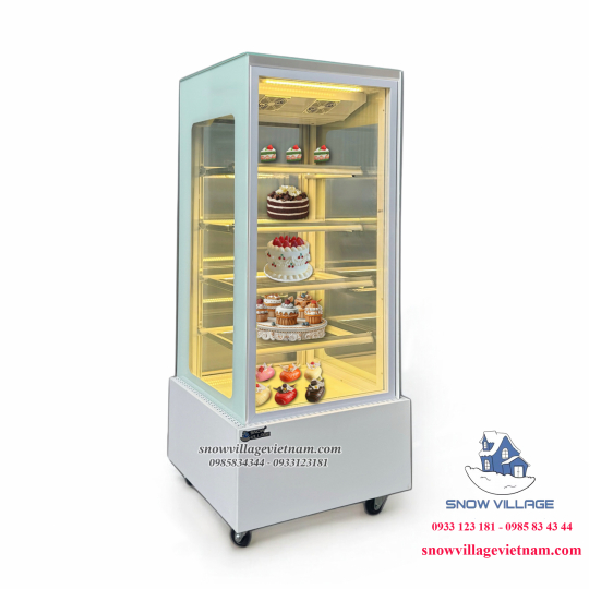 Tủ mát trưng bày bánh kem 1 cửa kính LC-500B