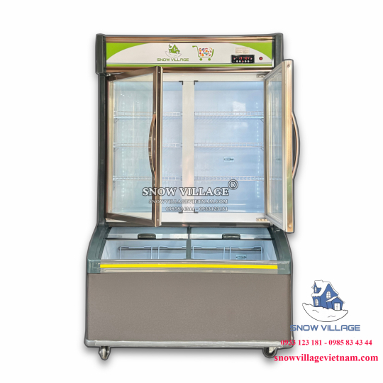 Tủ trưng bày trên mát-dưới đông cao cấp LCD-1198