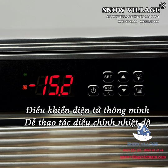 Tủ đông 2 cửa kính LD-1260FA
