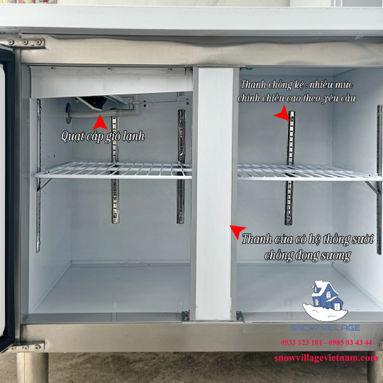 Bàn đông/mát quạt lạnh 1.2m PLO.25L2D