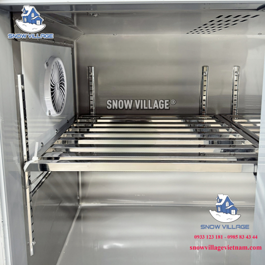 Bàn đông mát inox 1.5m cao cấp PLO.35L2D 850