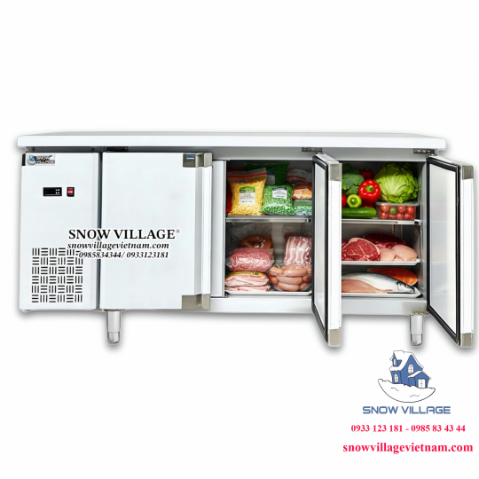 Bàn đông mát inox 1.8m cao cấp PLO.45L2D 850