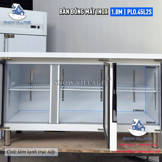 Bàn đông 1.8m 2 chế độ PLO.45L2S
