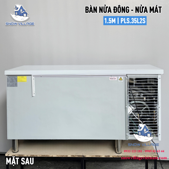 Bàn lạnh nửa đông-nửa mát 1.5m PLS-.35L2S