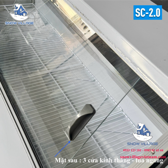 Tủ mát trưng bày thịt tươi 2m (coil) SC-2.0