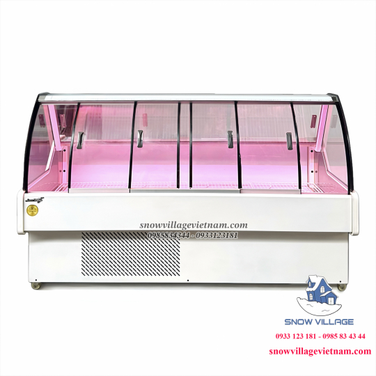 Tủ mát trưng bày thịt tươi 2m (coil) SC-2.0