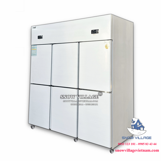 Tủ đông 6 cửa inox Coil SLLDZ4-1300L