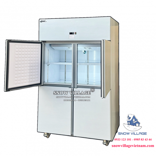 Tủ đông 4 cánh inox quạt lạnh SLLDZ4-820LD