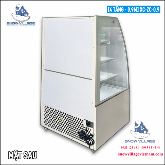 Tủ mát trưng bày siêu thị 0.9m XC-ZC-0.9
