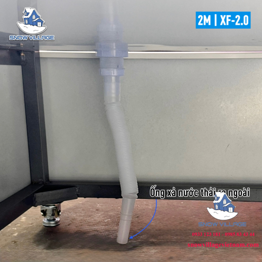 Tủ mát trưng bày thực phẩm màn kéo  XF-2.0