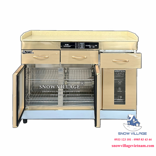 Tủ sấy chén đĩa 3 cửa kính YTP-1200